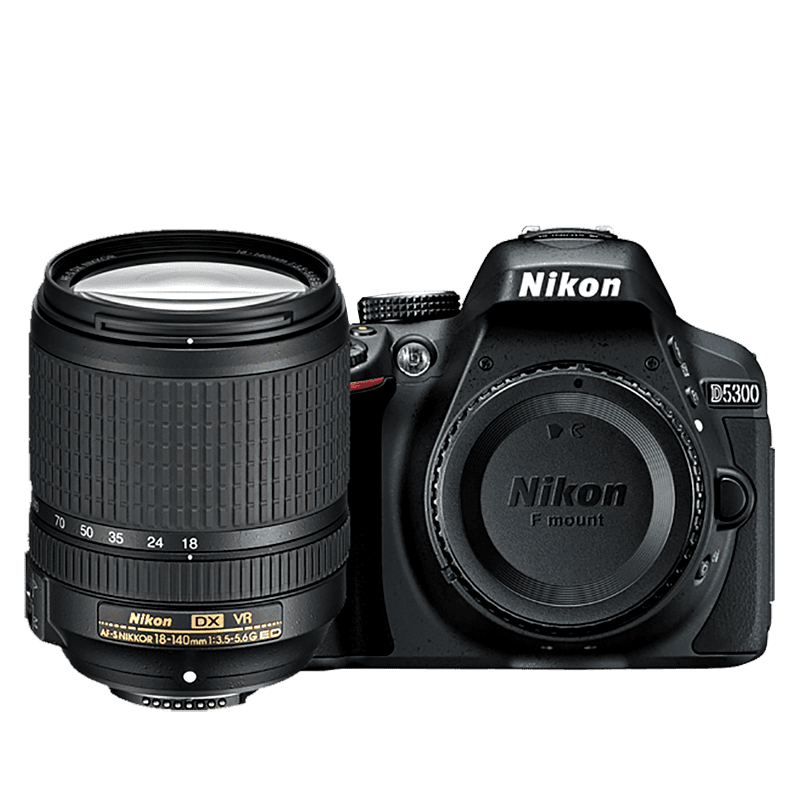 Nikon D5300 + 18-140 AF-S VR