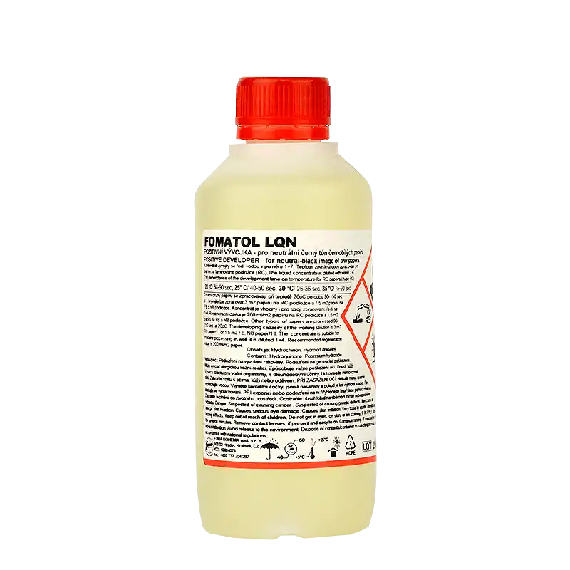 Fomatol LQN pozitívna vývojka 250ml Fomatol LQN pozitívna vývojka 250ml