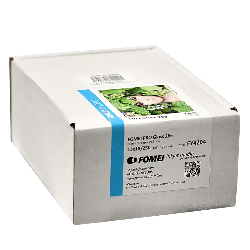 FomeiJet Pro gloss 265g 13x18/250ks FomeiJet Pro gloss 265g 13x18/250ks