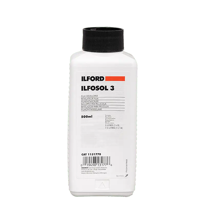 Ilford ilfosol 3 500ml, negatívna vývojka