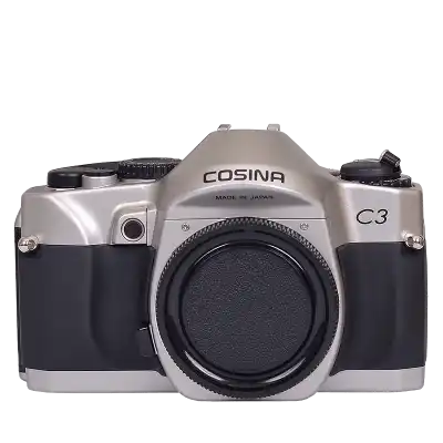 Cosina C3 (telo) +  obj 50 f/1.7 a 100-300 f/5.6-6.7