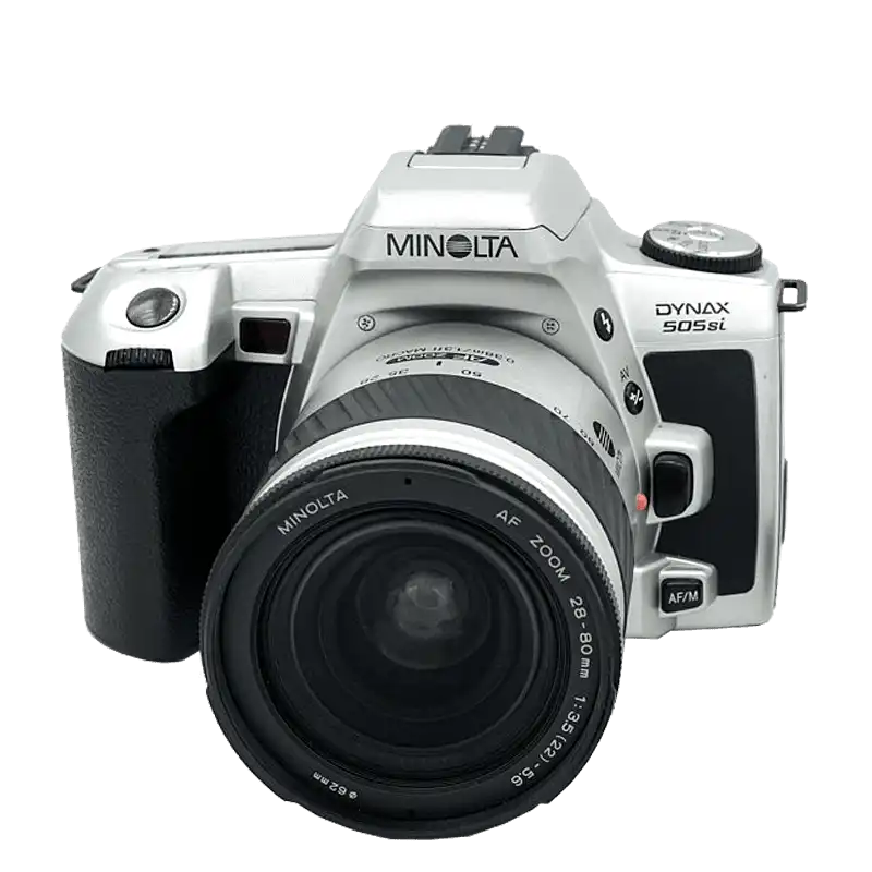 Minolta 505si + obj. 28-70mm Minolta 505si + obj. 28-70mm