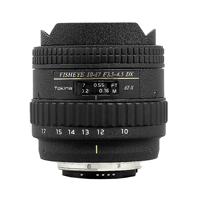 Tokina fisheye AT-X 10-17mm f/3.5-4.5 (pre Nikon)