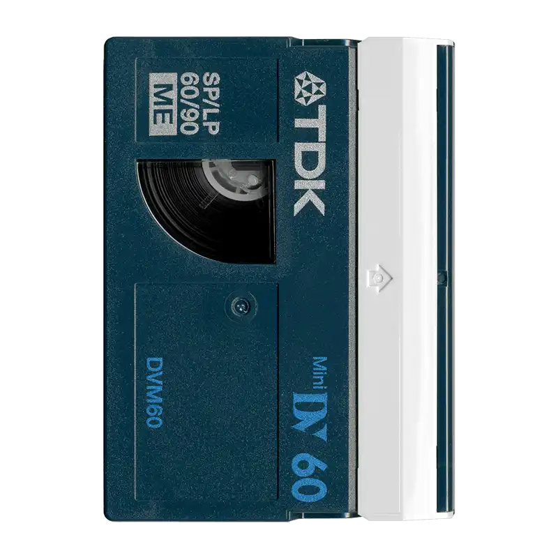 Videokazeta TDK mini DV 60min Videokazeta TDK mini DV 60min