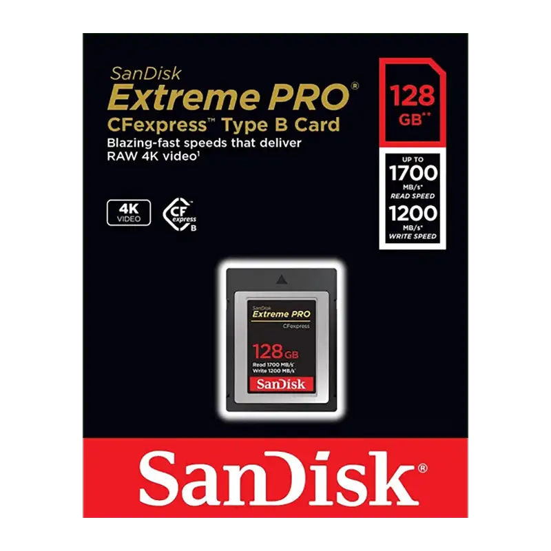 SanDisk CFexpress Extreme PRO Type B (rôzne veľkosti)