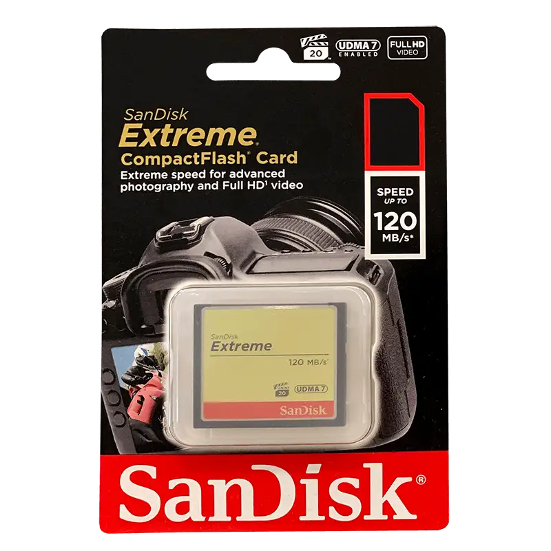 CF karta SanDisk extreme (rôzne veľkosti)