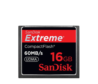 SanDisk extreme compactFlash 16GB