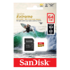 SanDisk extreme micro SDXC 64GB V30 + adaptér