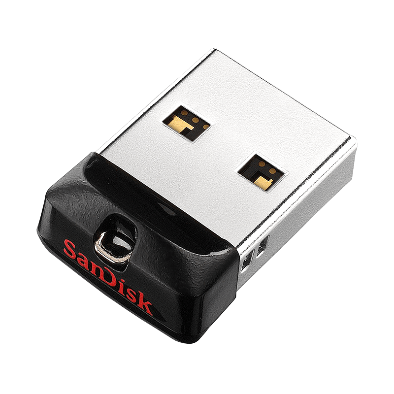 SanDisk cruzer fit USB 2 kľúč (rôzne veľkosti)