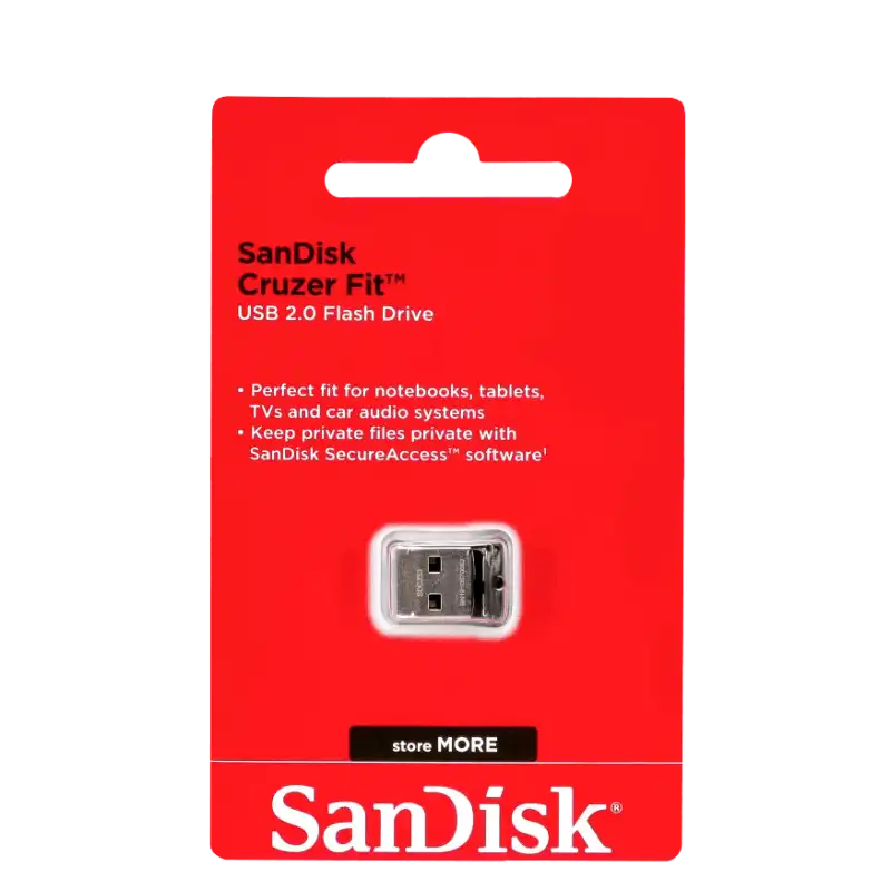 SanDisk cruzer fit USB 2 kľúč (rôzne veľkosti) SanDisk cruzer fit USB 2 kľúč (rôzne veľkosti)