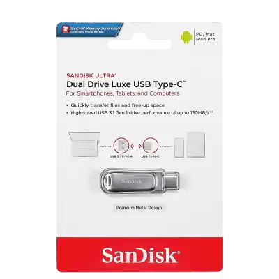 USB 3.2 kľúč SanDisk Luxe (rôzne veľkosti)