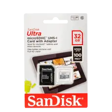 SanDisk MicroSDHC Ultra 32GB class 10 UHS-I + adaptér