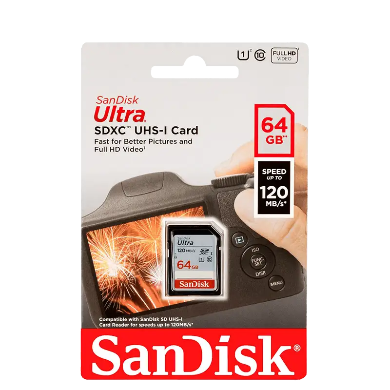 Sandisk Ultra SDXC class10 (rôzne veľkosti)