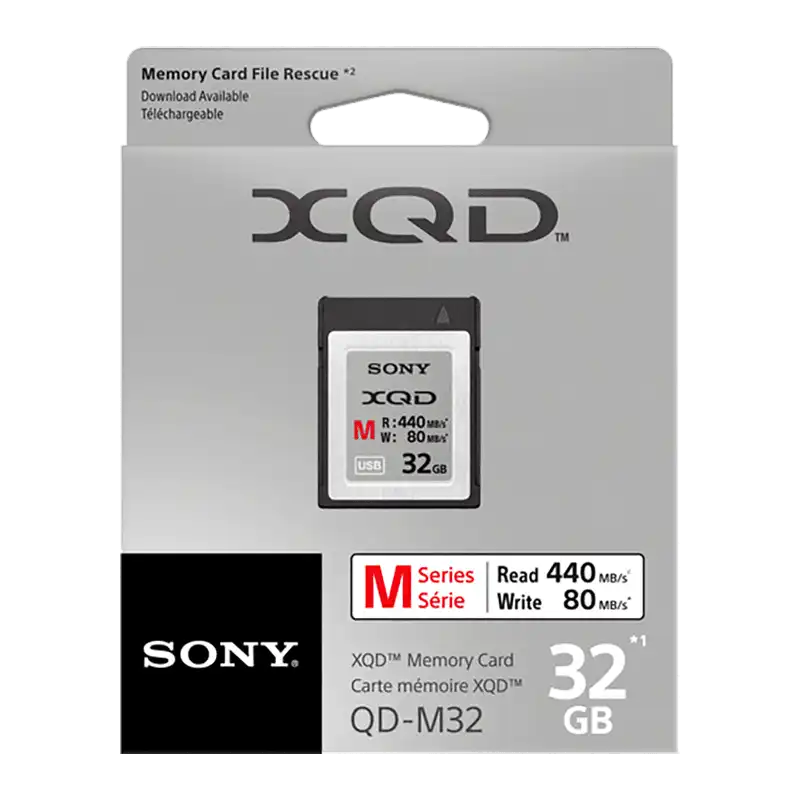 Sony XQD karta 32GB séria M Sony XQD karta 32GB séria M