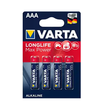 Varta AAA longlife max power LR03