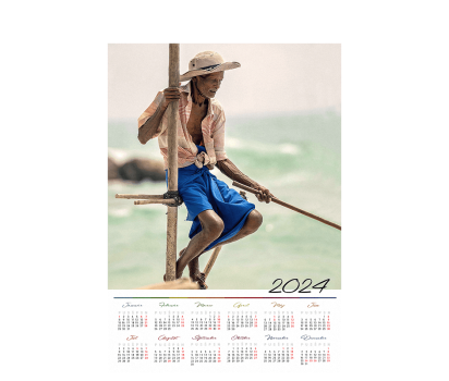Jednostranný kalendár 2024 A3