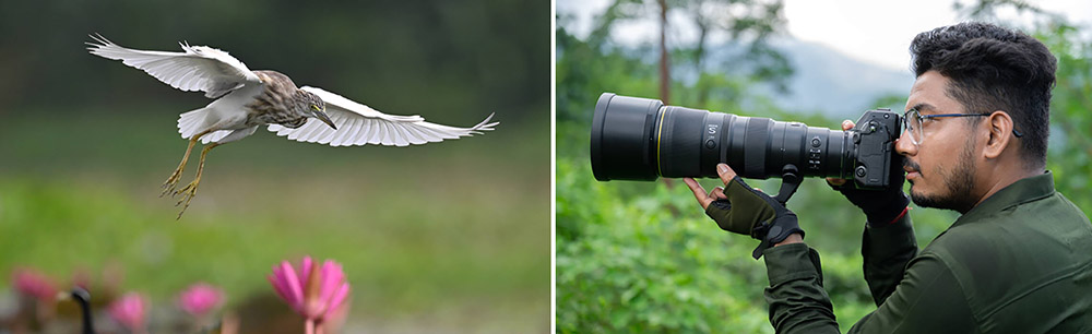 Nikkor Z 600mm a fotograf