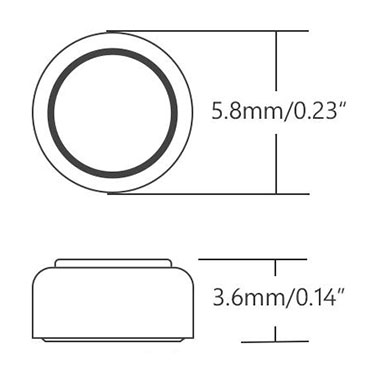 bateria za10 velkost