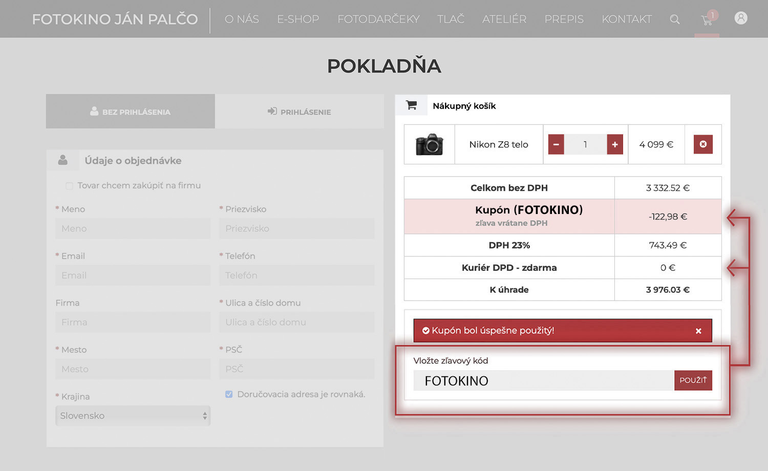 zlava na fototechniku