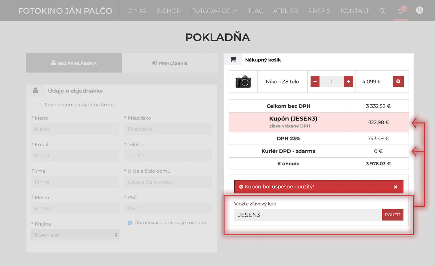 fototechnika - akcia jeseň